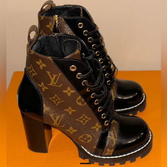 Louis Vuitton Shoes - **SOLD** Authentic Louis Vuitton Star Trail Ankle boot Size 38